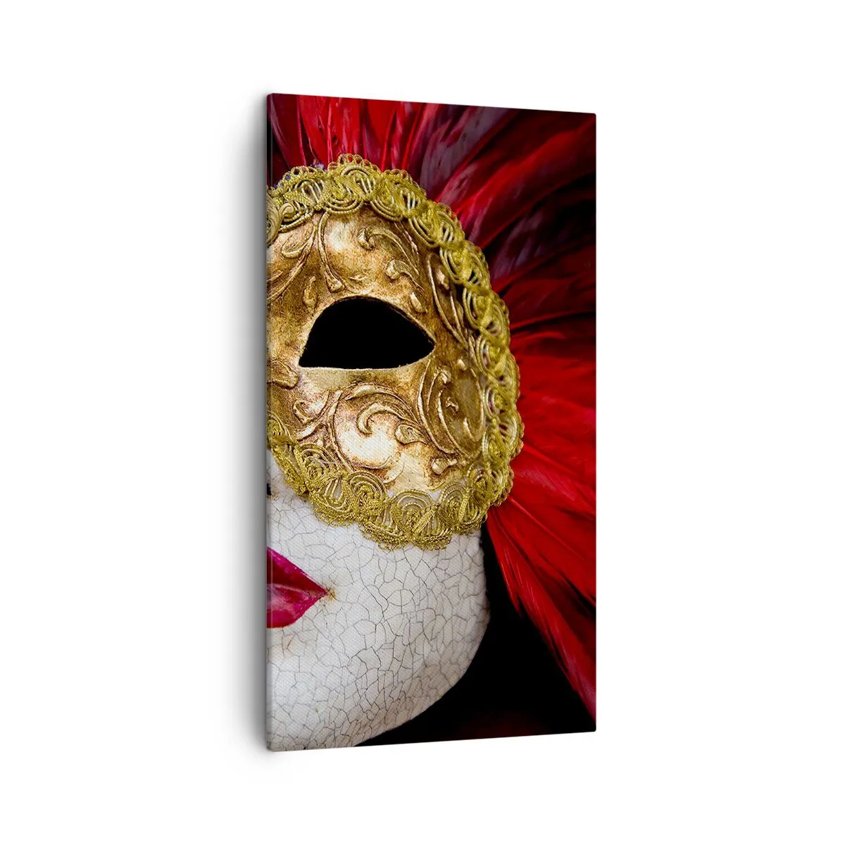 Quadro em tela - A promessa da aventura de carnaval - 45x80 cm