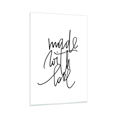 Quadro em vidro - A melhor marca - 80x120 cm