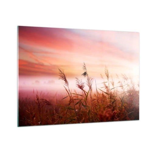 Quadro em vidro - Papagaios, balões, vento - 100x70 cm