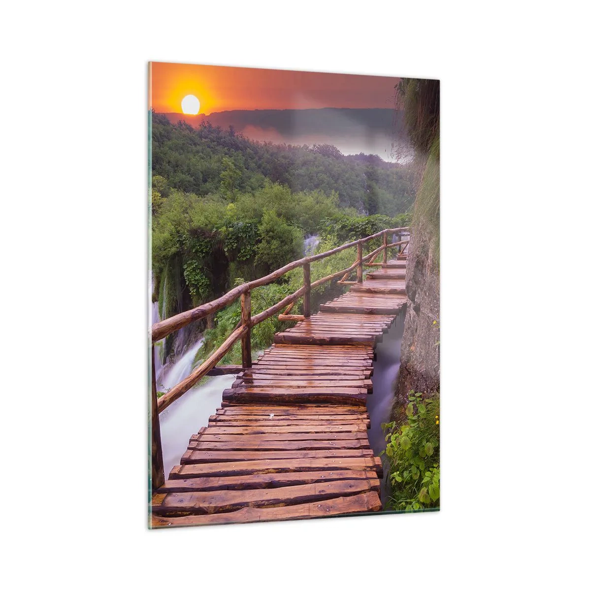 Quadro em vidro - Beleza inacreditável - 50x70 cm
