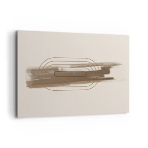 Quadro em tela - Um sopro de cinza - 100x70 cm