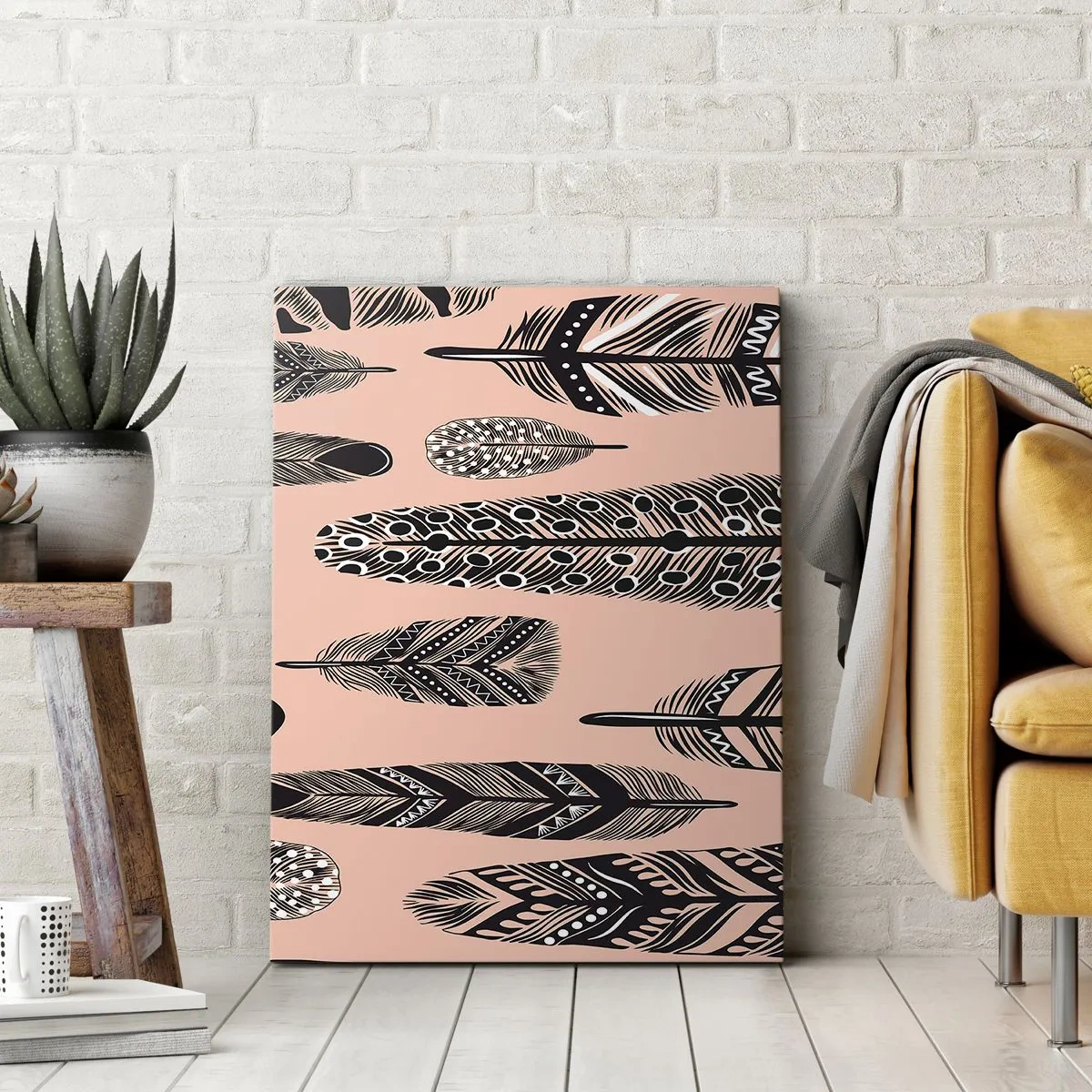 Quadro em tela - Colecção Indiana - 45x80 cm