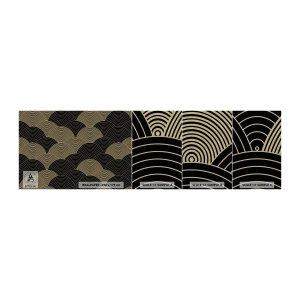 Amostra de papel de parede Premium Canvas - Unidade na multiplicidade - Abstração, Gráficos, Distritos - 100x30 cm