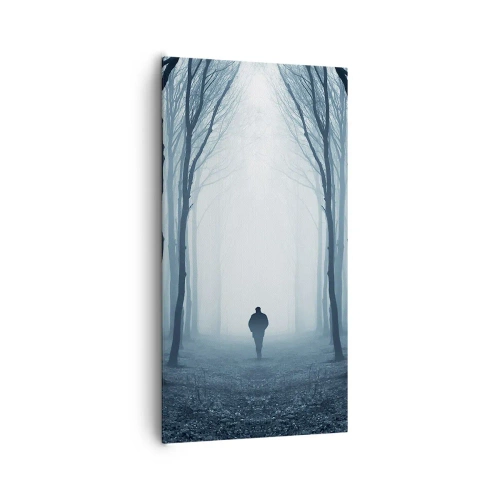 Quadro em tela - Tudo simples e claro - 65x120 cm