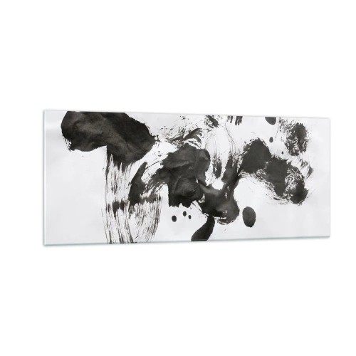 Quadro em vidro - Existe um método para a loucura? - 100x40 cm