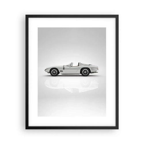 Pôster com moldura preta - A promessa de diversão - 40x50 cm