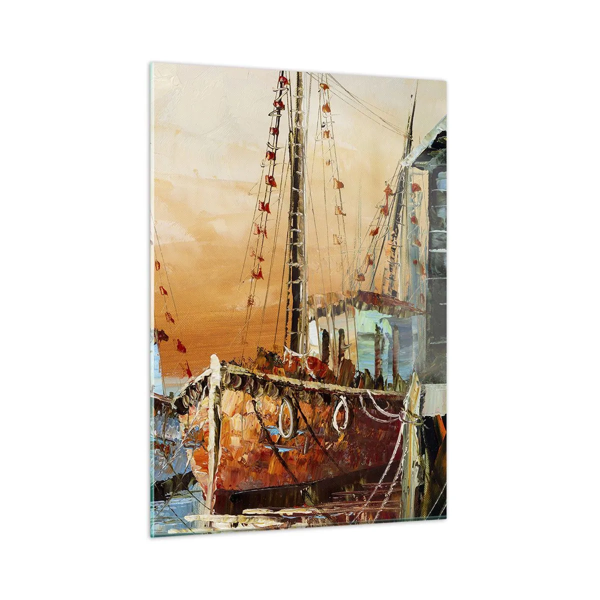 Quadro em vidro - Um regresso tranquilo - 50x70 cm