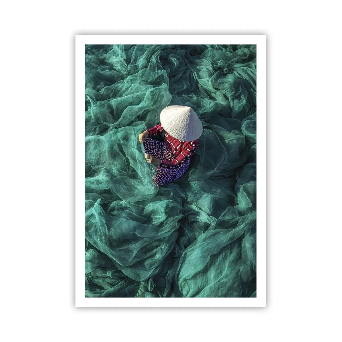 Pôster - Num mar de redes - 70x100 cm
