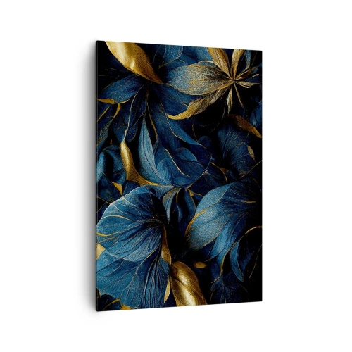 Quadro em tela - Forrado com ouro - 70x100 cm