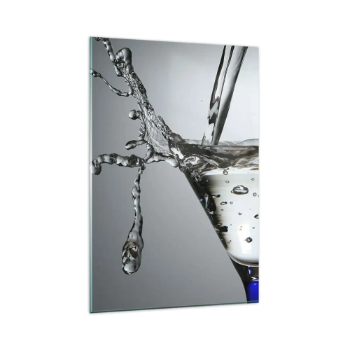 Quadro em vidro - Na borda da taça - 80x120 cm