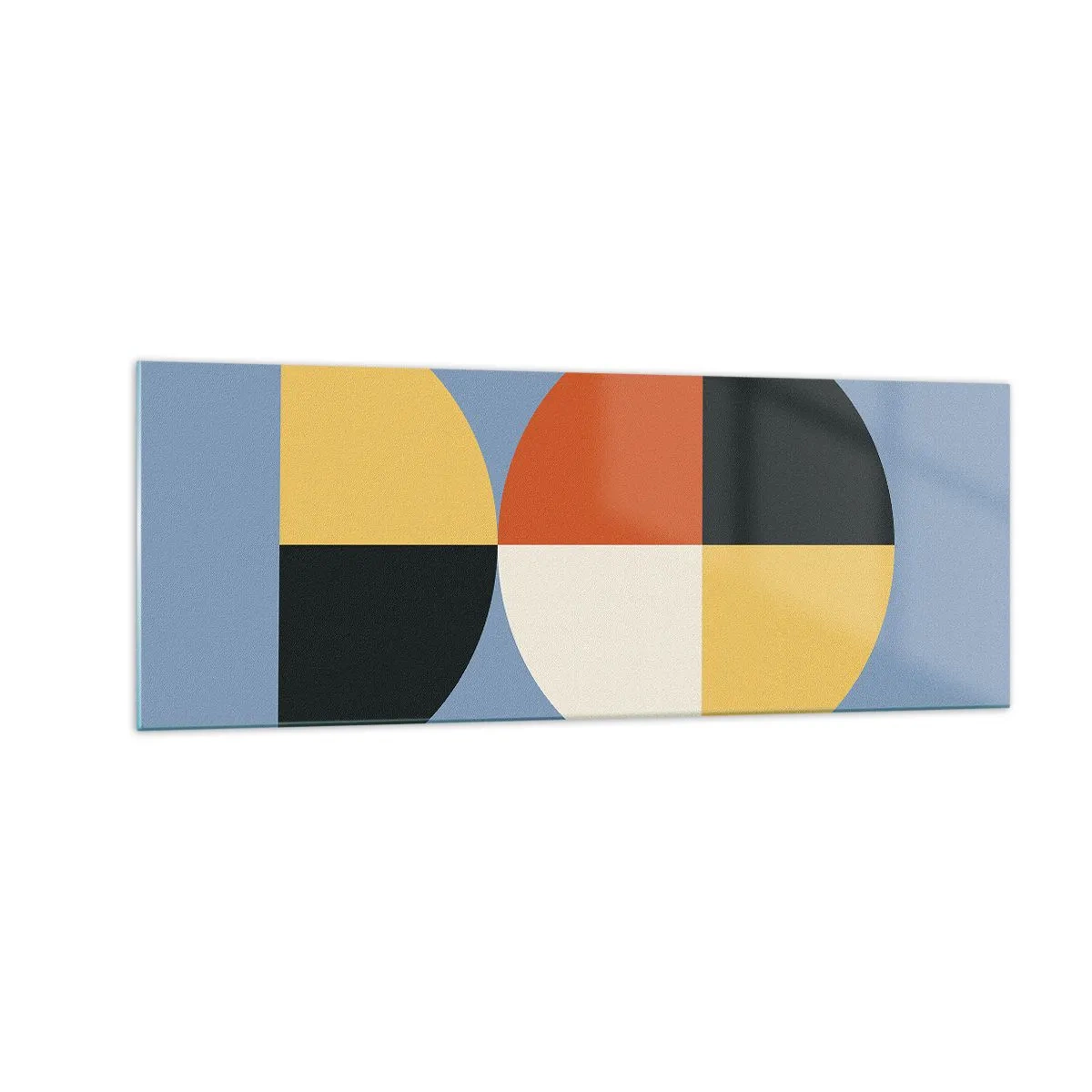 Quadro em vidro - Verja e conte - 140x50 cm