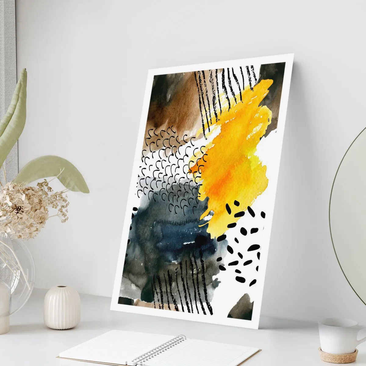 Pôster - Reunião dos elementos da natureza - 61x91 cm