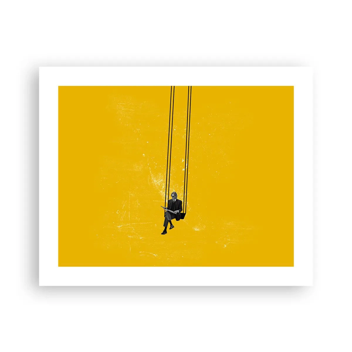 Pôster - Dia como todos os dias - 50x40 cm