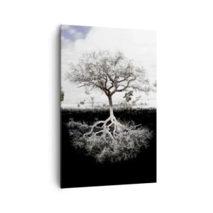 Quadro em tela - Descobrir a natureza do mundo - 80x120 cm