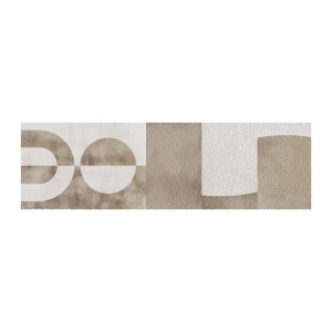 Amostra de papel de parede autocolante Deluxe Sticker - Semelhanças e diferenças - Minimalismo, Brilhante, Formas - 100x30 cm