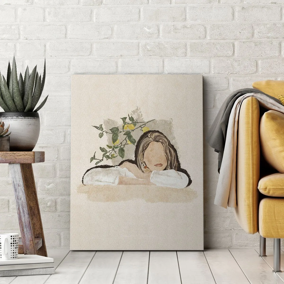 Quadro em tela - Beleza do sul - 55x100 cm