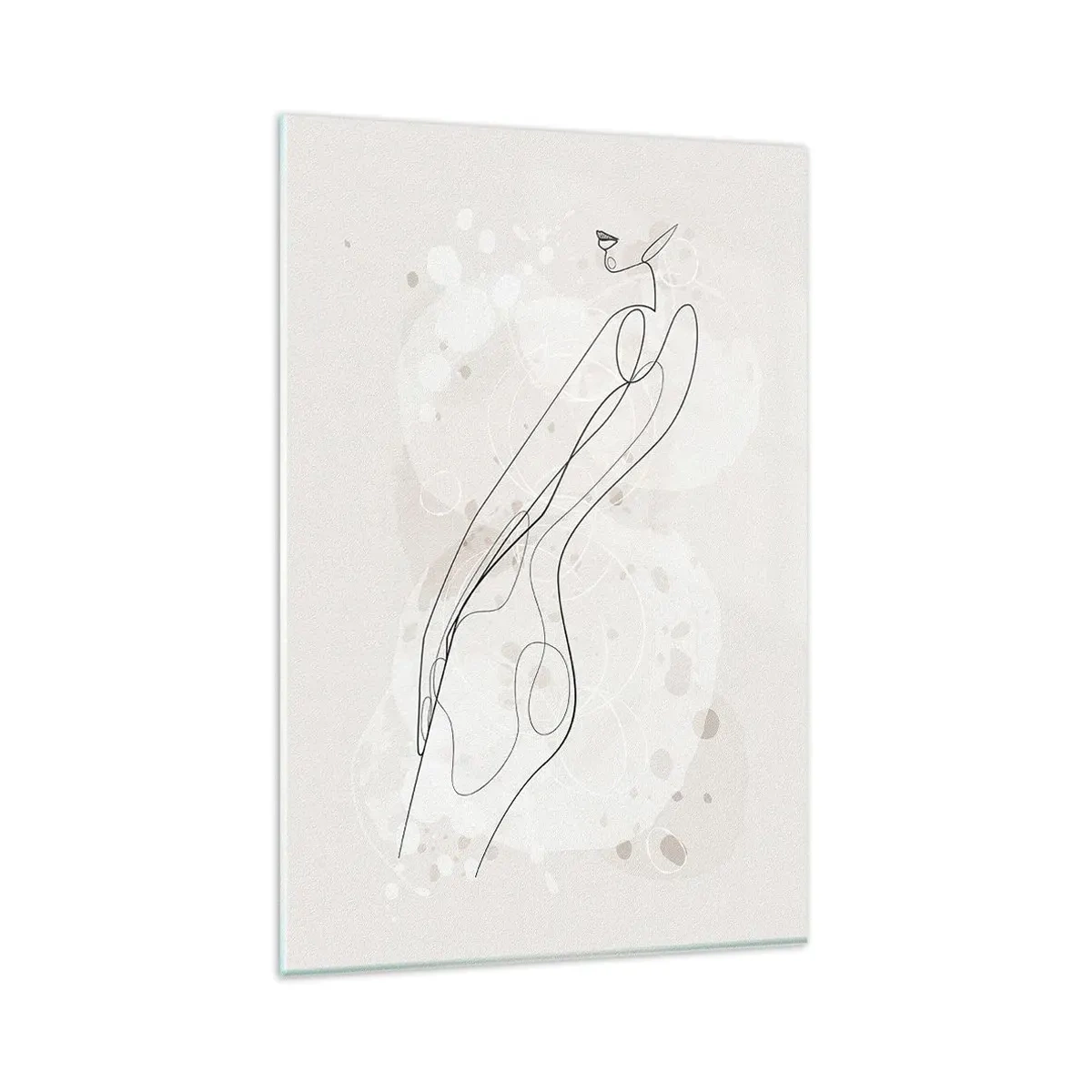 Quadro em vidro - Errar o olhar - 80x120 cm