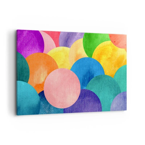 Quadro em tela - A plenitude original da vida - 120x80 cm