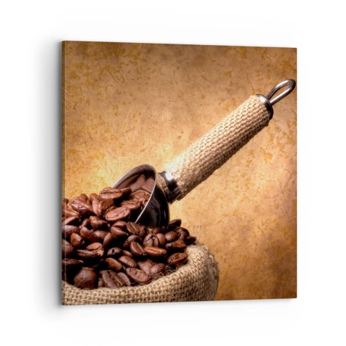 Quadro em tela - Na fonte do sabor - 70x70 cm