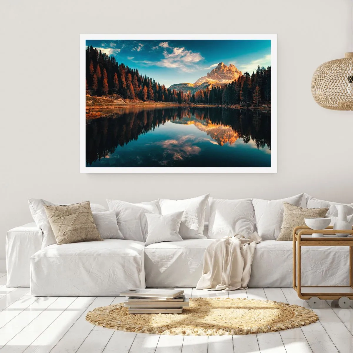 Pôster - Paisagem dupla - 100x70 cm