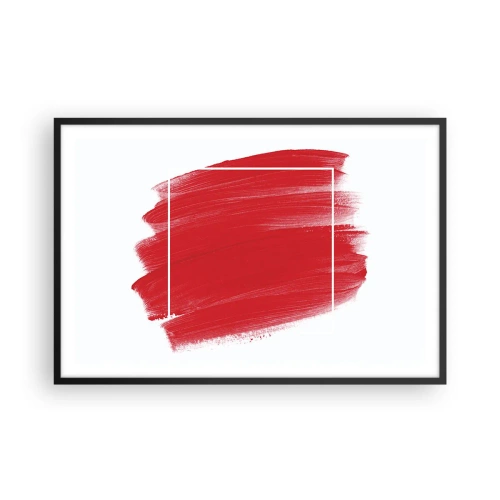 Pôster com moldura preta - Fora do quadro - 91x61 cm