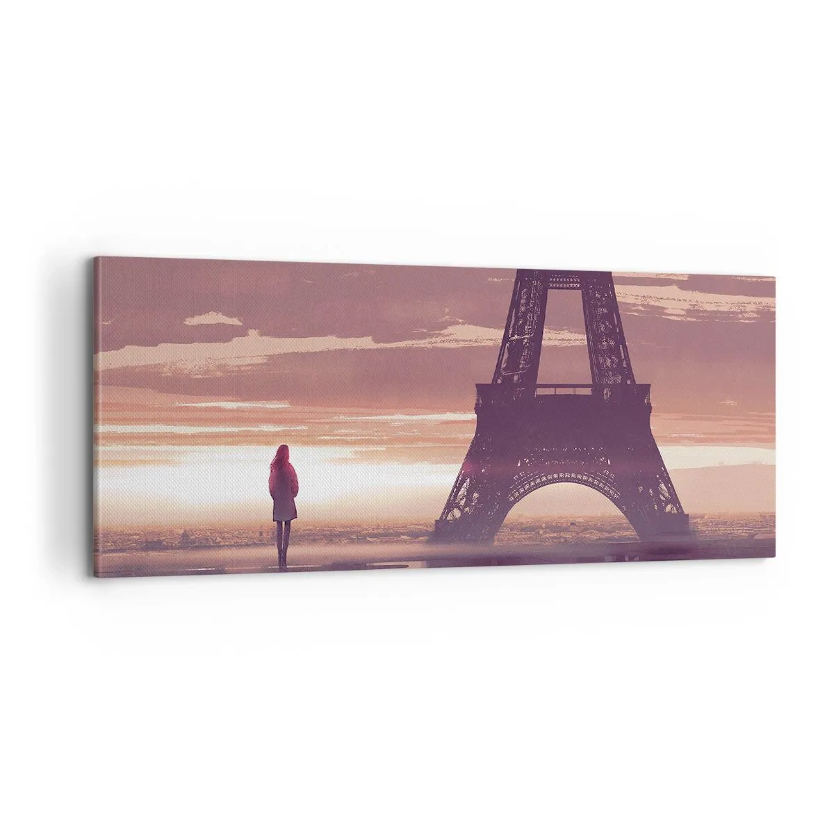 Quadro em tela - Só elas as duas - 100x40 cm