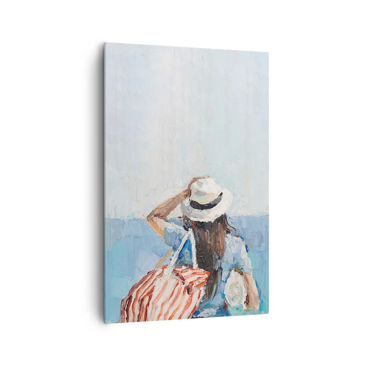 Quadro em tela - Bem-vindo às suas férias - 80x120 cm