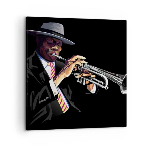 Quadro em tela - Charme da velha escola - 60x60 cm