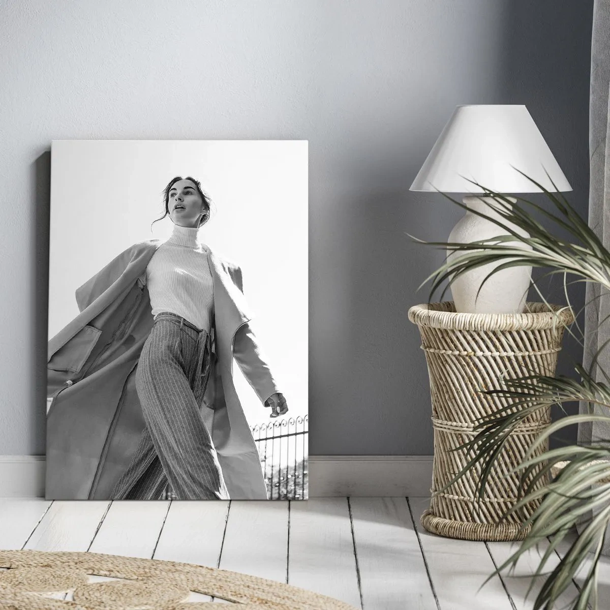 Quadro em tela - Vens comigo? - 50x70 cm