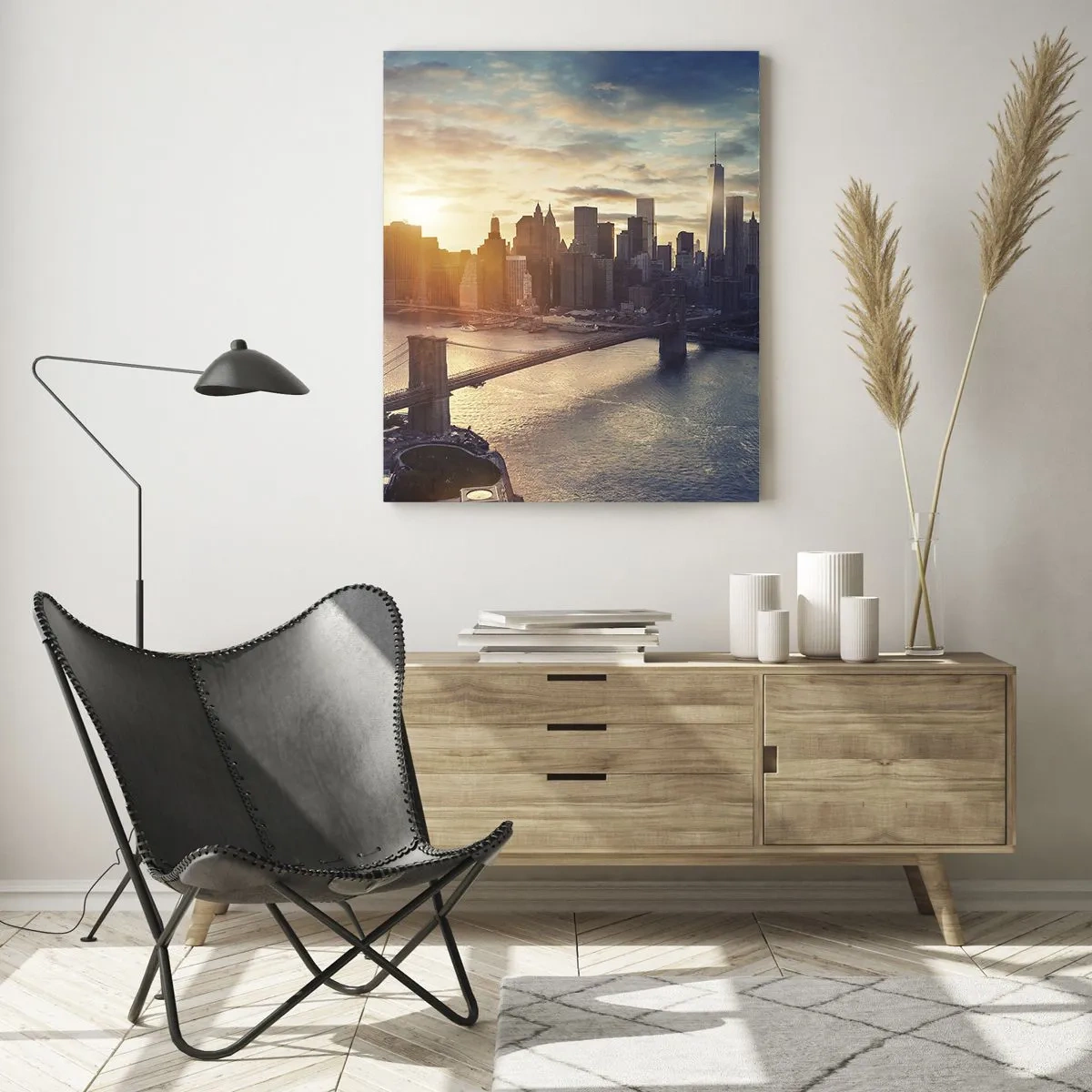 Quadro em vidro - Monumento da cultura ocidental - 70x100 cm