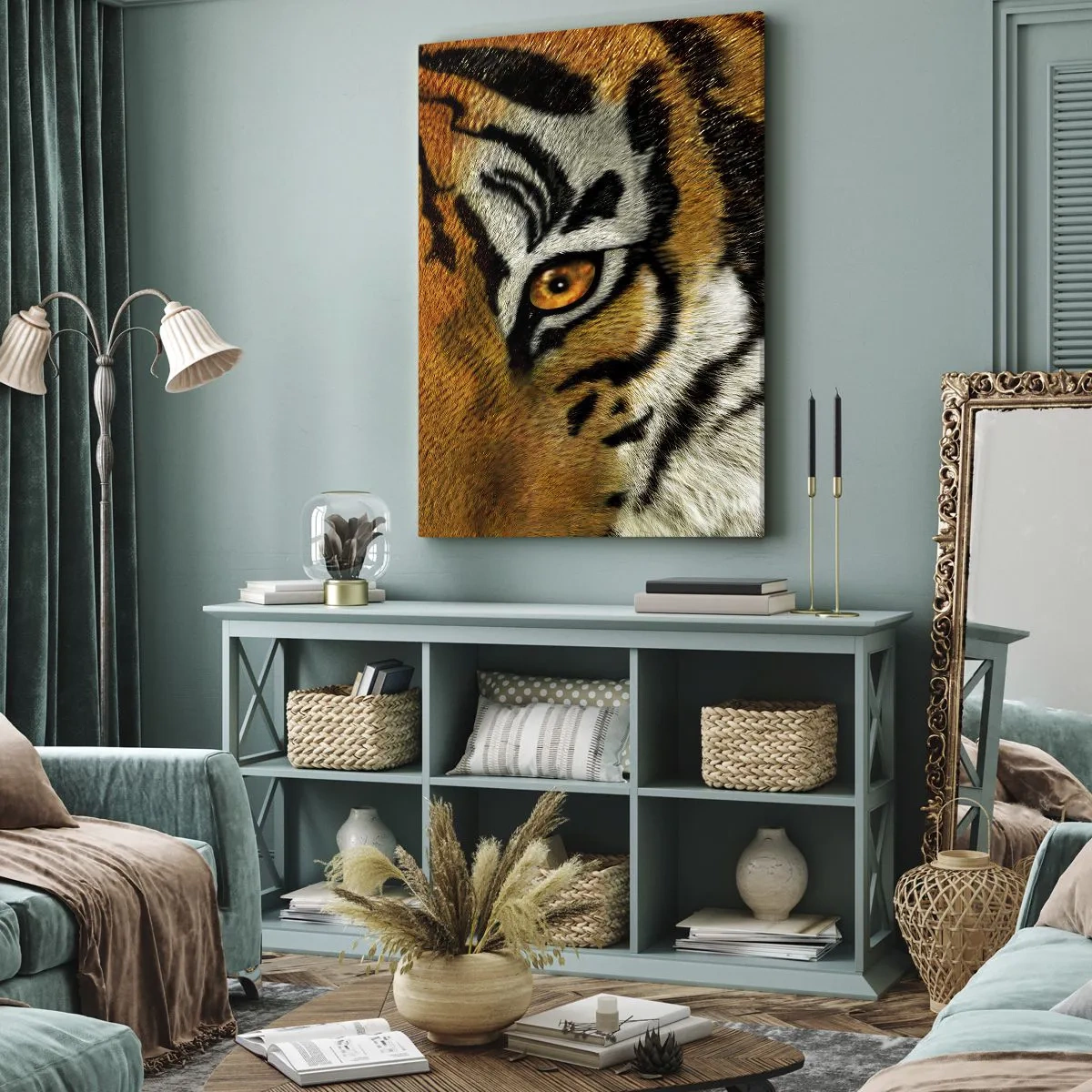 Quadro em tela - Perigoso e bonito - 45x80 cm