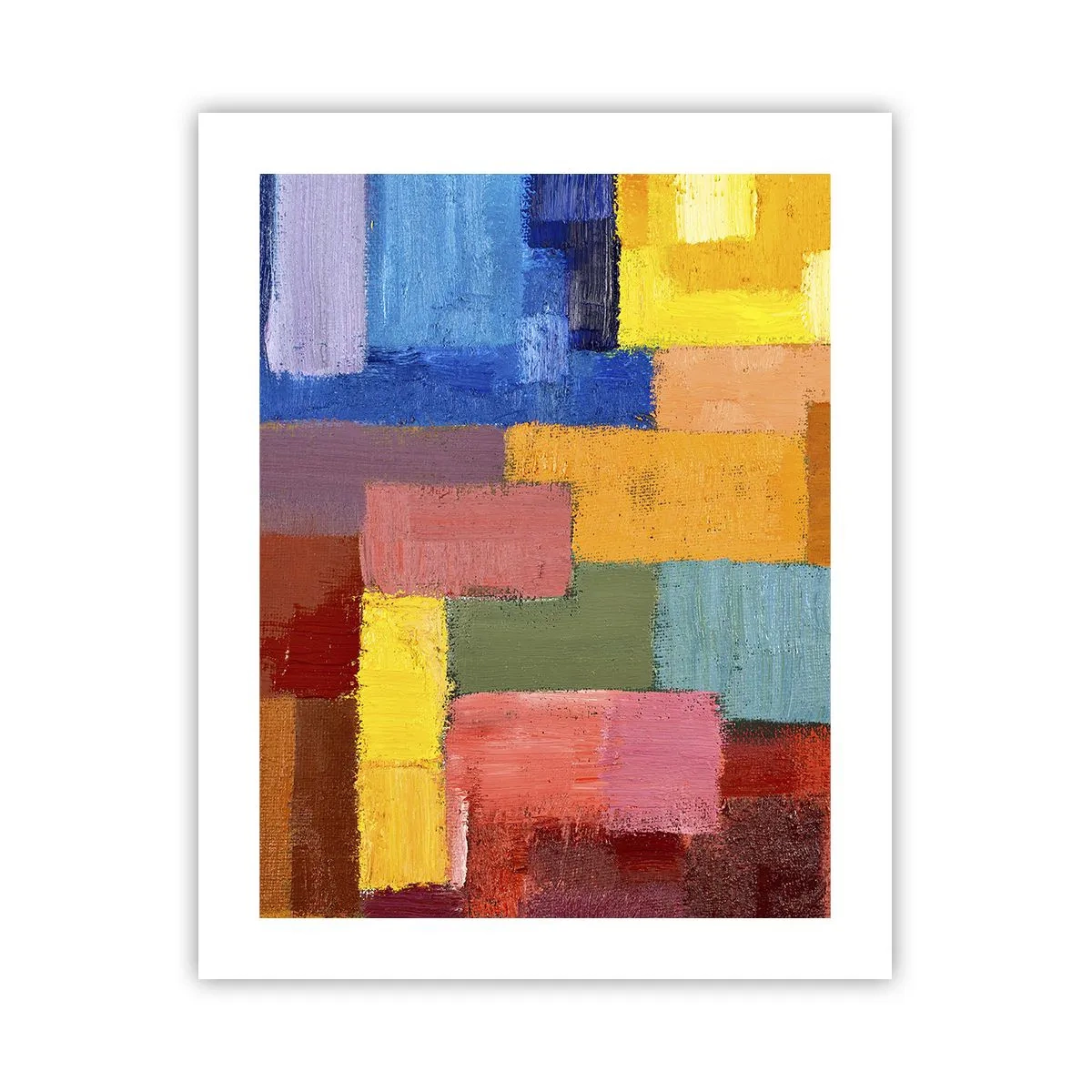 Pôster - Cada um diferente, todos coloridos - 40x50 cm