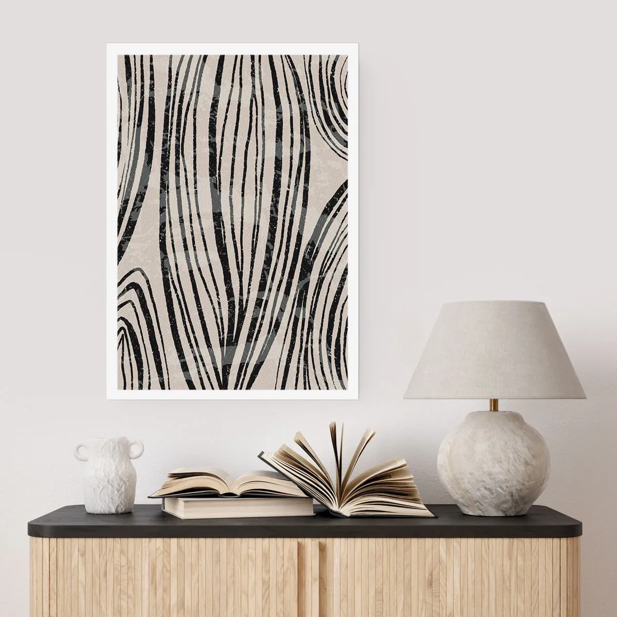 Pôster - Piscina em linha - 30x40 cm