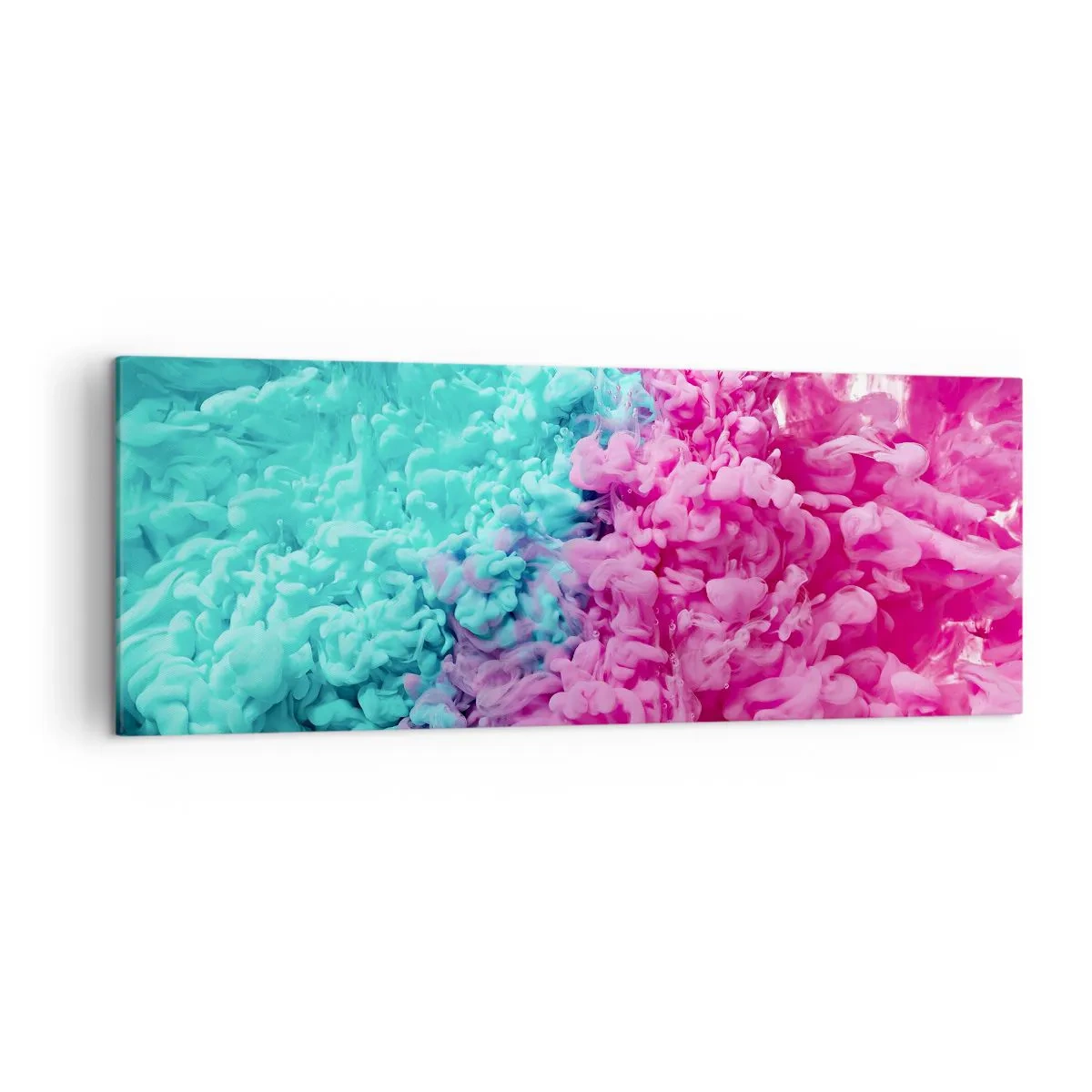 Quadro em tela - Confronto decisivo - 140x50 cm