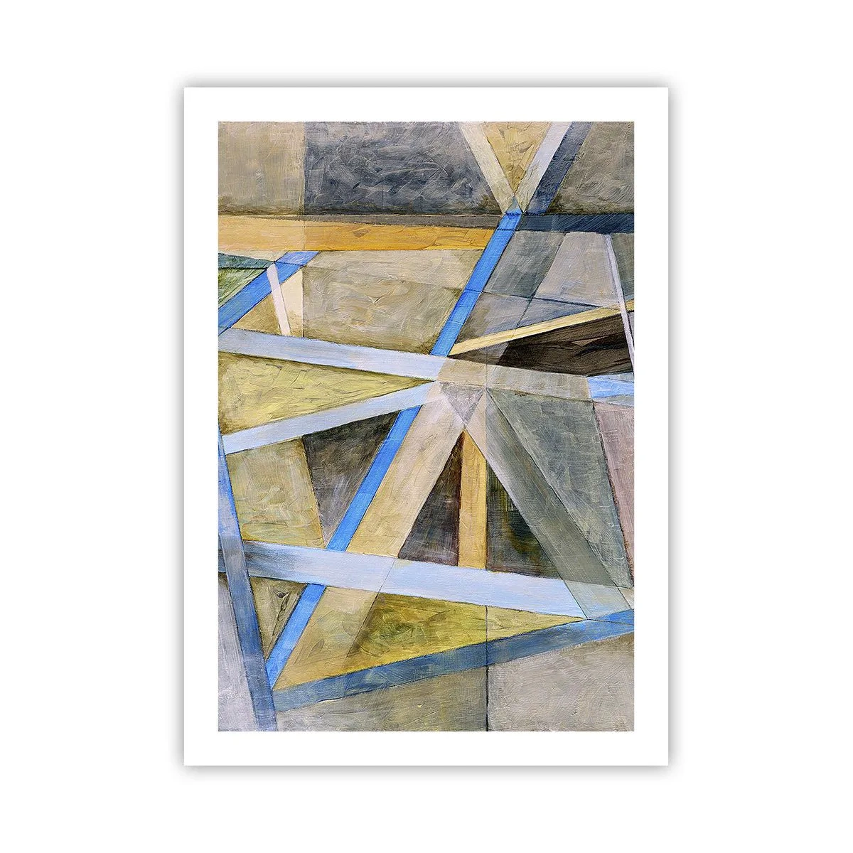 Pôster - Em linha reta ou na diagonal? - 50x70 cm