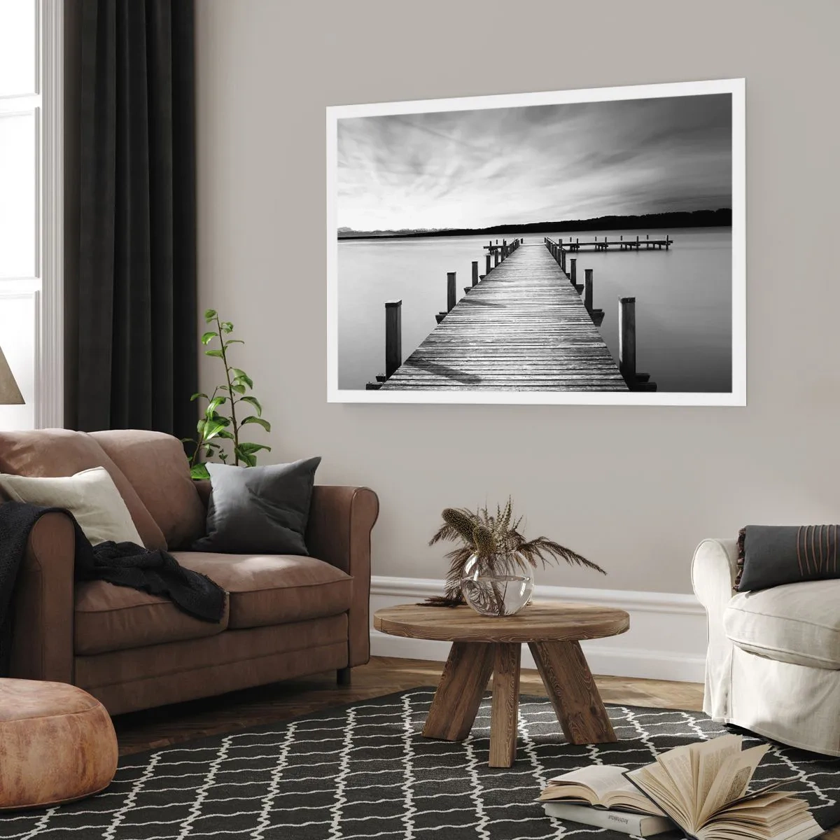 Pôster - A fonte da tranquilidade - 100x70 cm