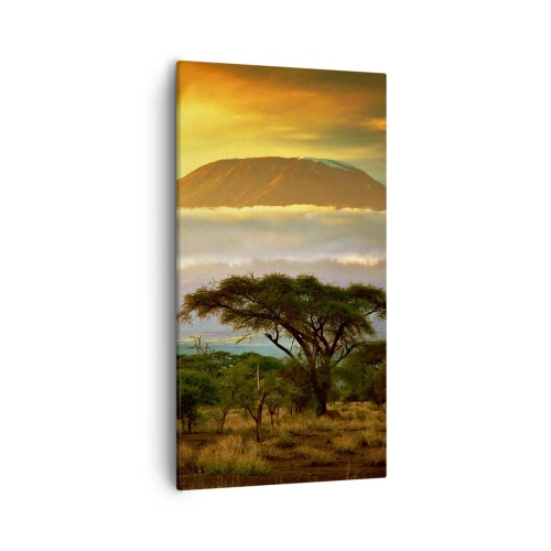 Quadro em tela - O sonho do viajante - 55x100 cm