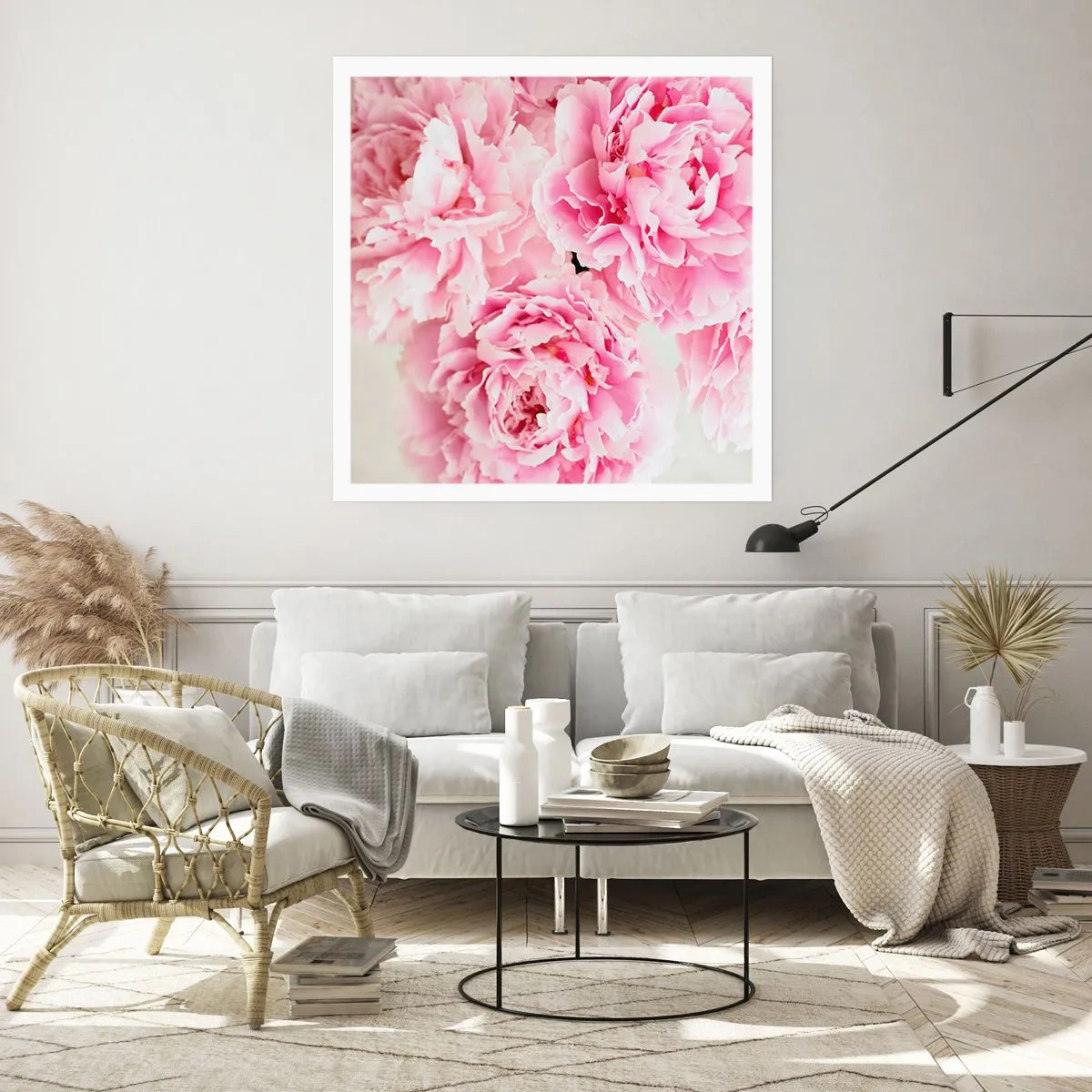 Pôster - Em esplendor rosa - 30x30 cm