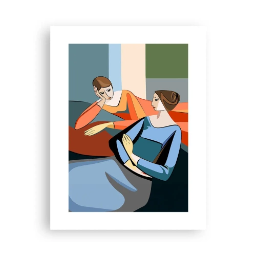 Pôster - Um momento de confiança - 30x40 cm