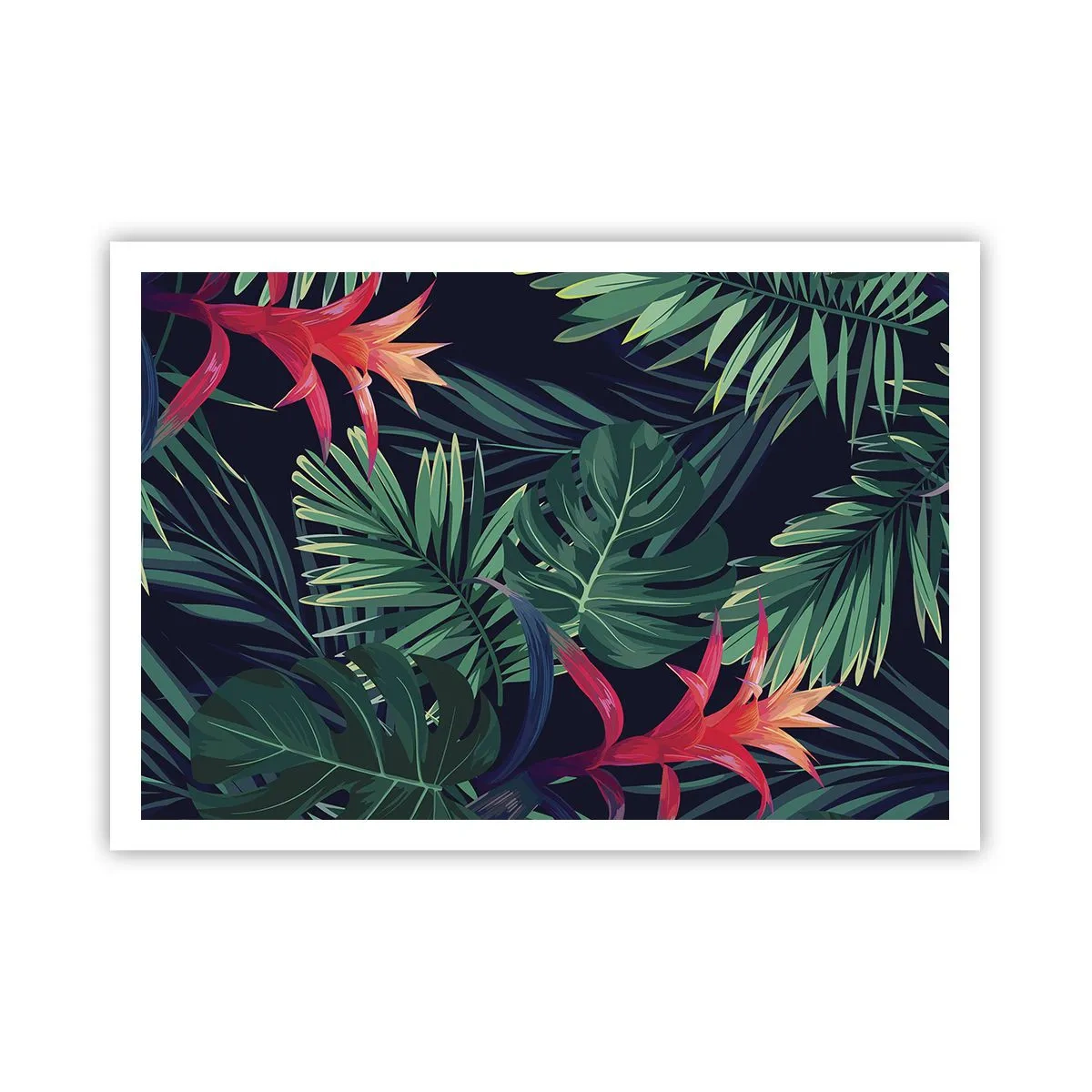 Pôster - Queimar em verde - 100x70 cm