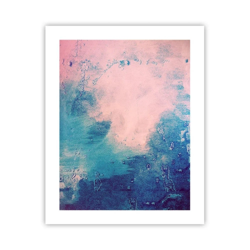 Pôster - Abraço azul - 40x50 cm