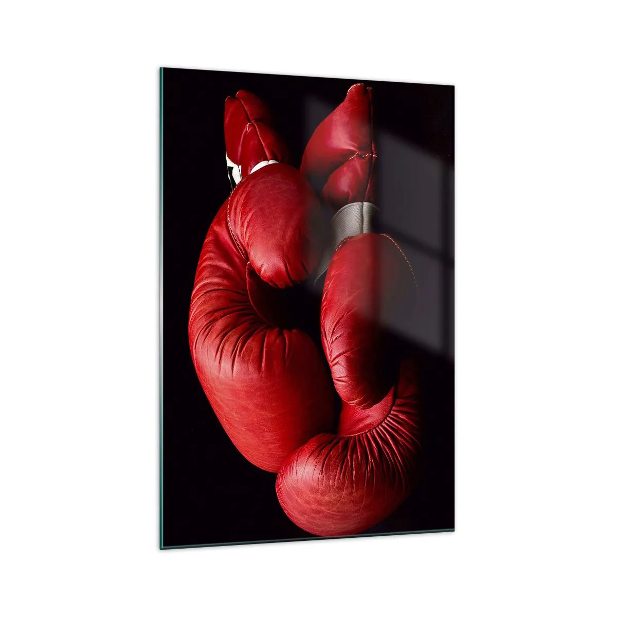 Quadro em vidro - As emoções da luta ficaram para trás - 70x100 cm