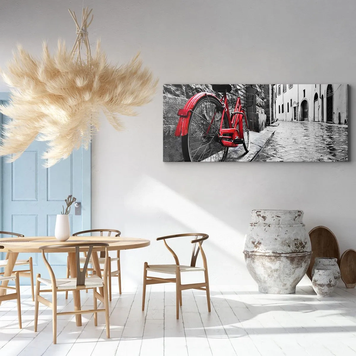 Quadro em tela - A verdadeira beleza não envelhece - 100x40 cm