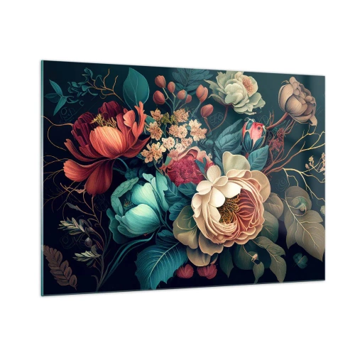 Quadro em vidro - Charme do século 19 - 100x70 cm