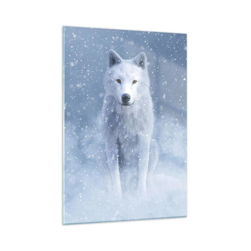 Quadro em vidro - No espírito de inverno - 50x70 cm