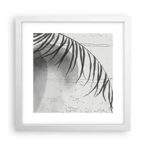 Pôster em moldura branca - O sutil exotismo da natureza - 30x30 cm