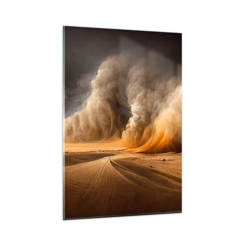 Quadro em vidro - A Ira do Deserto - 80x120 cm