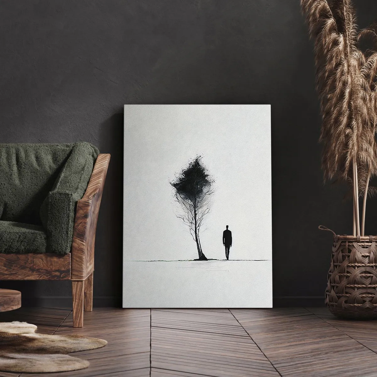 Quadro em tela - Todos nós vagamos - 50x70 cm