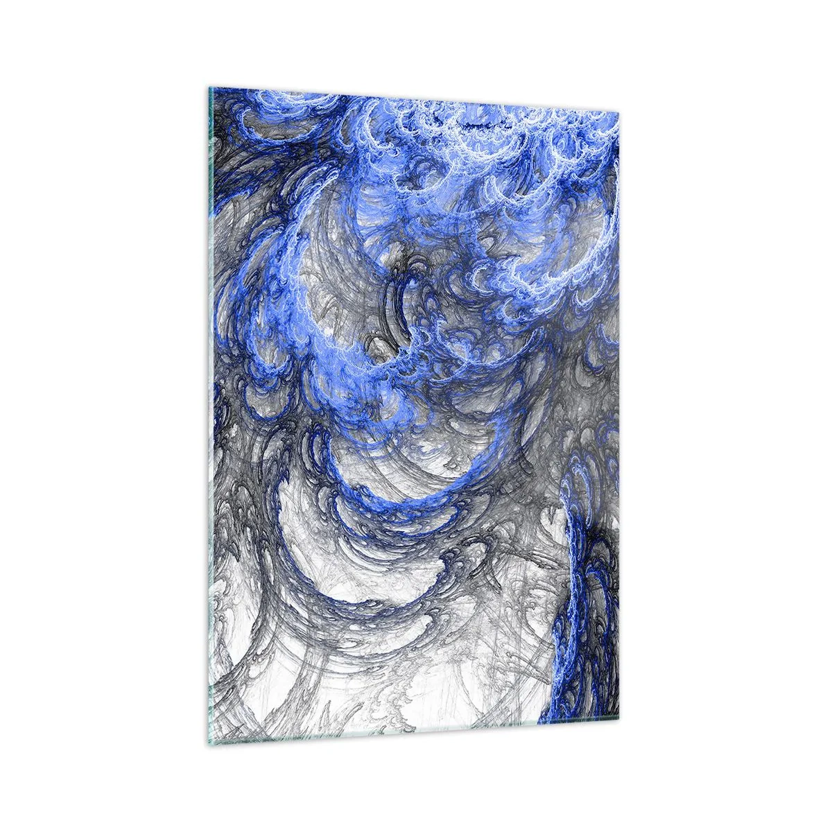Quadro em vidro - O nascimento de uma onda - 50x70 cm