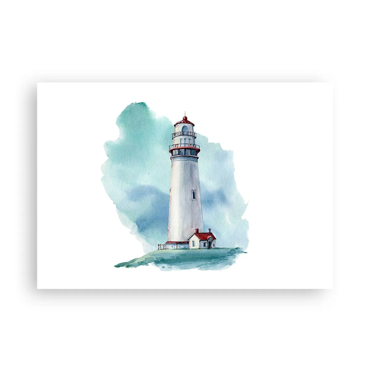 Pôster - A gentil irmã do azul - 100x70 cm